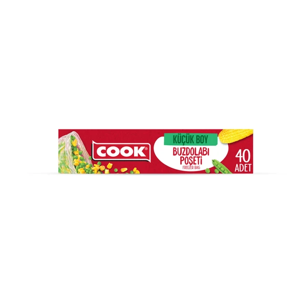 Cook Buzdolabı Poşeti Küçük 40'lı (8'li Paket) ürün görseli 1