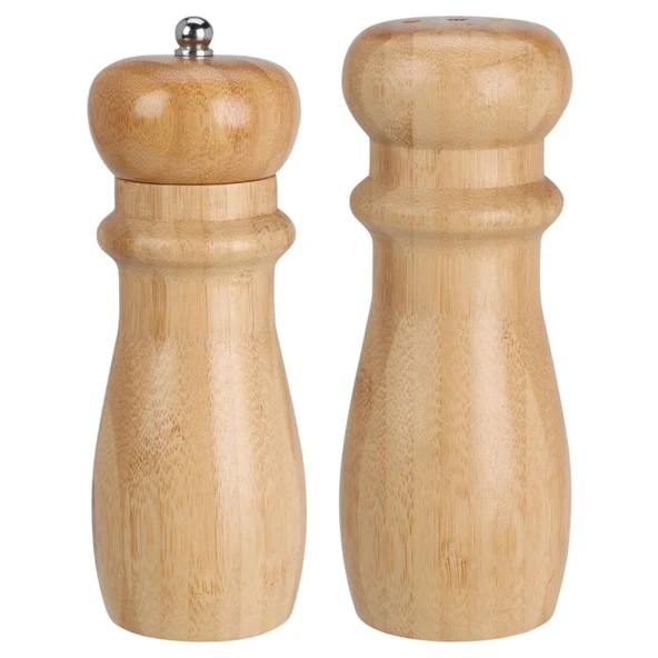 Excellent Houseware Biber ve Tuz Değirmeni Seti (2'li Paket) ürün görseli 1