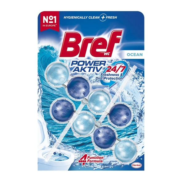 Bref Power Aktiv Wc Blok Okyanus 2 x 50 G (7'li Paket) ürün görseli 1