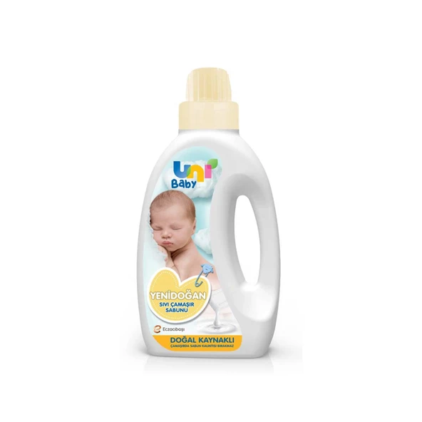Uni Baby Yenidoğan Sıvı Çamaşır Sabunu 1500 Ml (5'li Paket) ürün görseli 1
