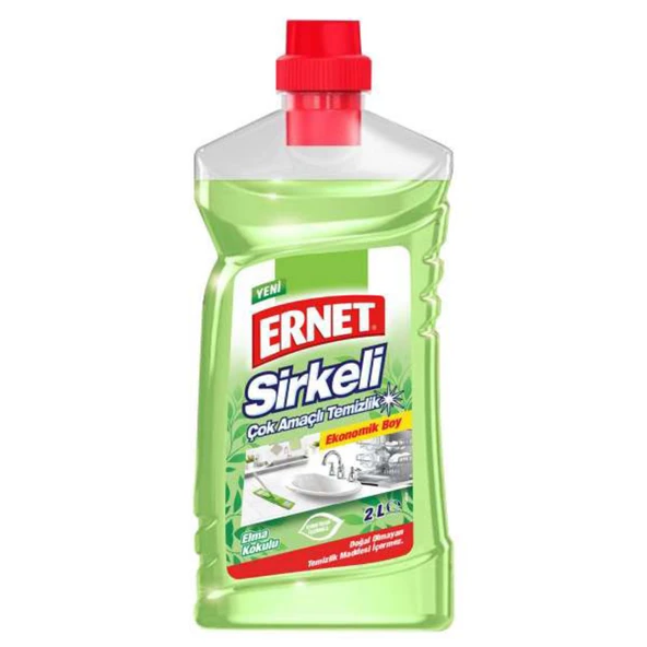 Ernet Sirkeli Çok Amaçlı Temizleyici 2 L (8'li Paket) ürün görseli 1