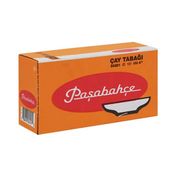Paşabahçe Sade Çay Tabağı 6'lı (3'li Paket) ürün görseli 1