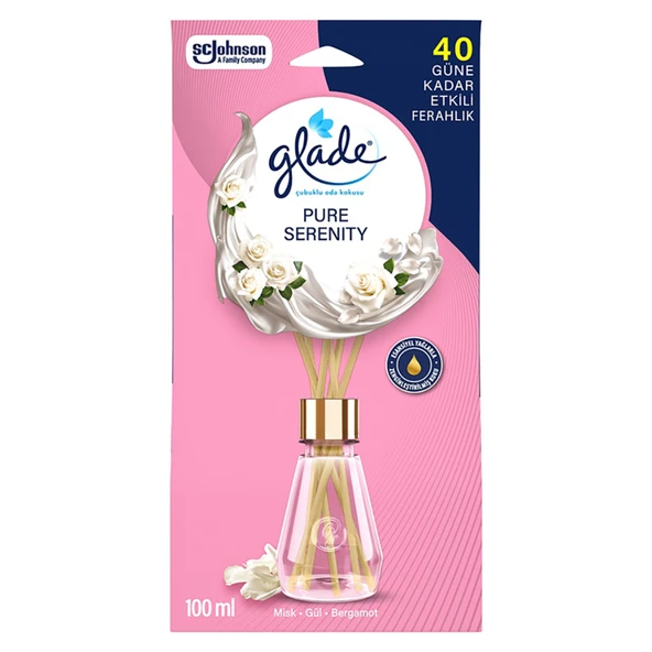 Glade Pure Serenity Çubuklu Oda Kokusu 100 Ml (3'li Paket) ürün görseli 1