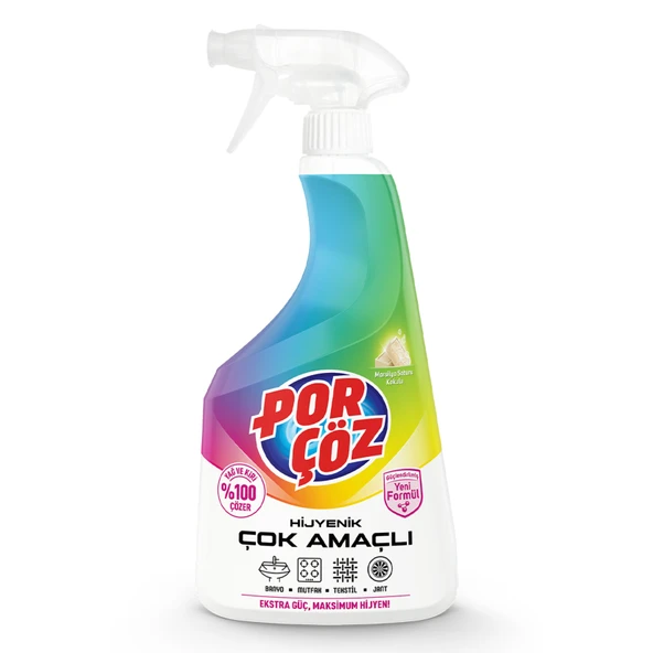 Porçöz Çok Amaçlı Sprey 750 Ml (5'li Paket) ürün görseli 1