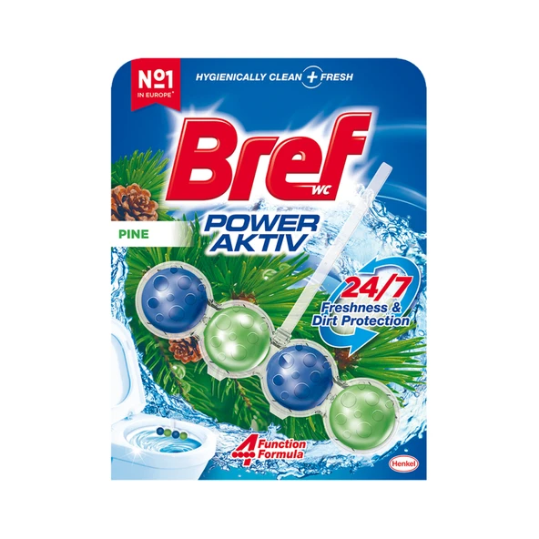 Bref Power Wc Blok Aktif Çam 50 G (8'li Paket) ürün görseli 1
