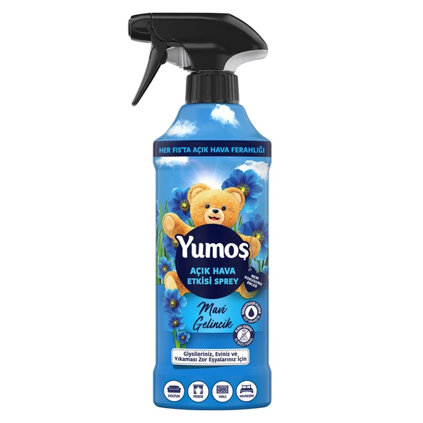 Yumoş Açık Hava Etkisi Sprey Mavi Gelincik 430 Ml (8'li Paket) ürün görseli 1