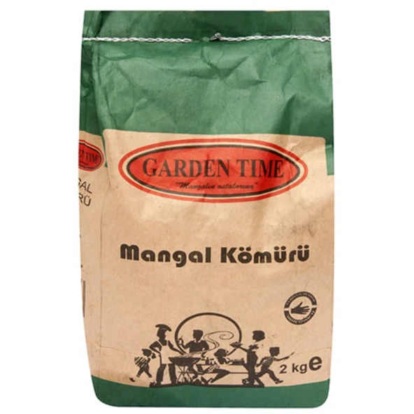 Garden Time Mangal Kömürü 2 Kg (6'li Paket) ürün görseli 1