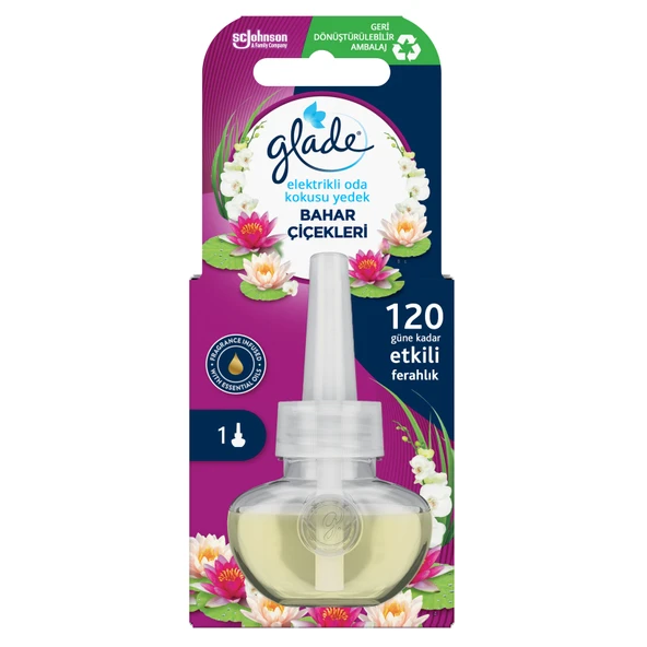 Glade Elektrikli Yedek Bahar Çiçekleri 20 Ml (4'li Paket) ürün görseli 1