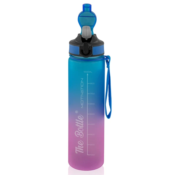 The Bottle Sporcu Matarası 1 L (8'li Paket) ürün görseli 1