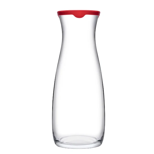 Paşabahçe Amphora Kırmızı Kapaklı Karaf 1180 Cc (7'li Paket) ürün görseli 1