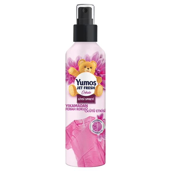 Yumoş Jet Fresh Orkide Giysi Spreyi 200 Ml (7'li Paket) ürün görseli 1