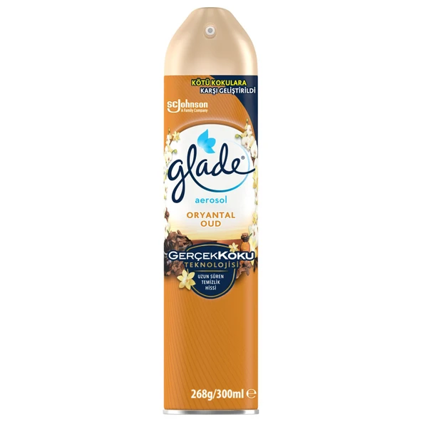 Glade Aerosol Oda Kokusu Oryantal Oud 300ml (8'li Paket) ürün görseli 1
