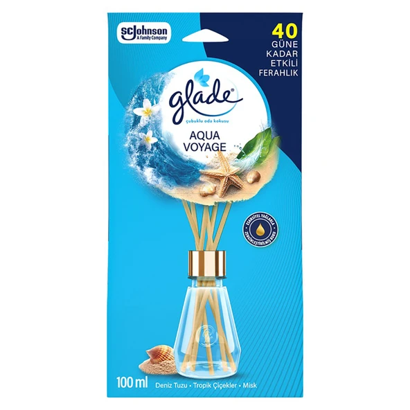 Glade Aqua Çubuklu Oda Kokusu 100 Ml (5'li Paket) ürün görseli 1