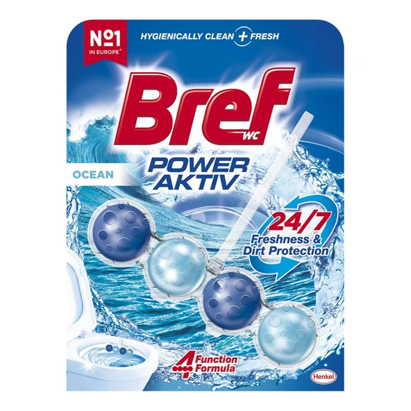 Bref Power Aktiv Wc Blok Okyanus 50 G (7'li Paket) ürün görseli 1