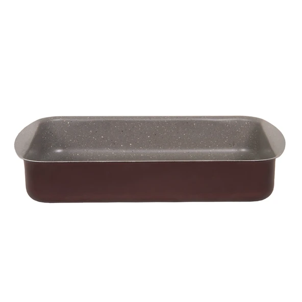 Mehtap Mor Granit Köşeli Tepsi 26 x 34 Cm (7'li Paket) ürün görseli 1