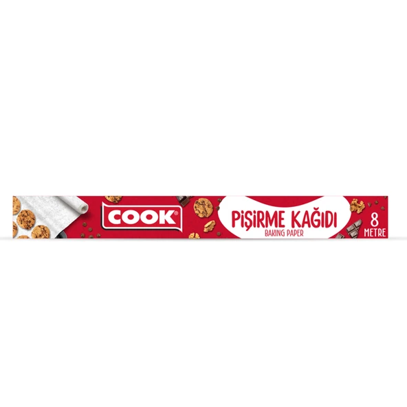 Cook Pişirme Kağıdı 8 M (5'li Paket) ürün görseli 1