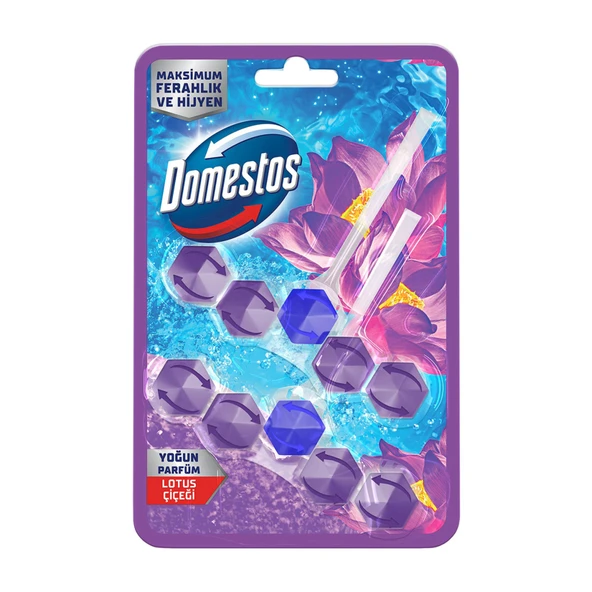 Domestos Wc Blok Lotus 2 x 50 G (7'li Paket) ürün görseli 1