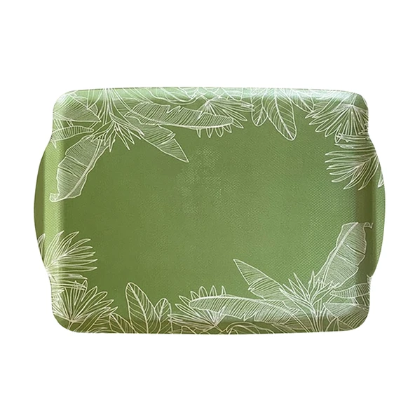 Farist Home Melamin Kaydırmaz Tepsi 43 x 42 Cm (7'li Paket) ürün görseli 1