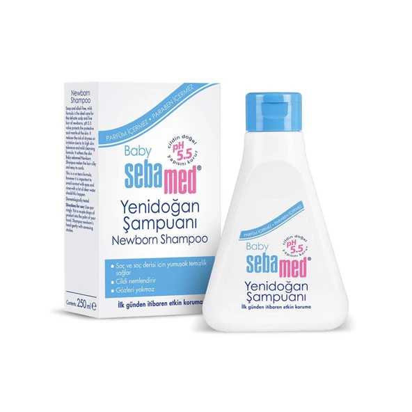 Sebamed Yenidoğan Bebek Şampuanı 250 Ml (2'li Paket) ürün görseli 1