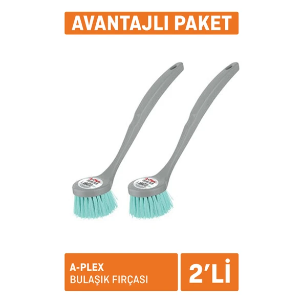 A-plex Bulaşık Fırçası 2'li (8'li Paket) ürün görseli 1