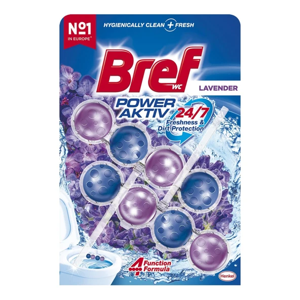 Bref Power Aktiv Wc Blok Lavanta 2 x 50 G (7'li Paket) ürün görseli 1