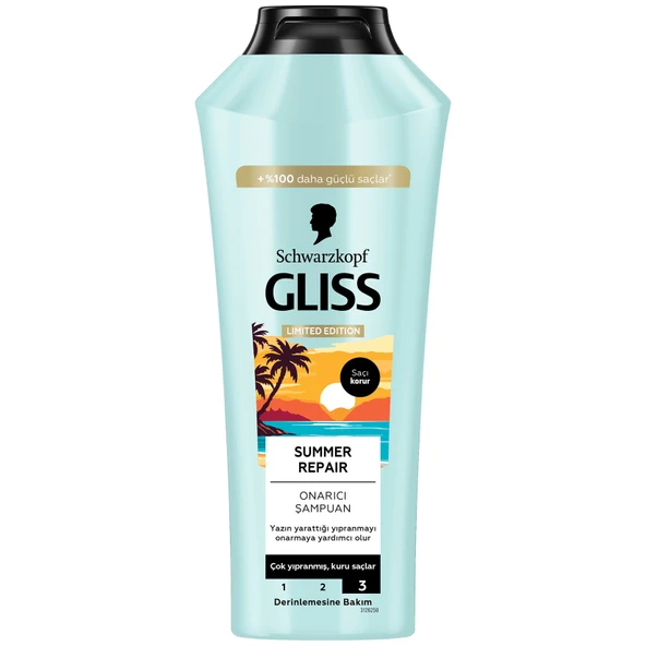 Gliss Summer Repair Şampuan 400 Ml (6'li Paket) ürün görseli 1