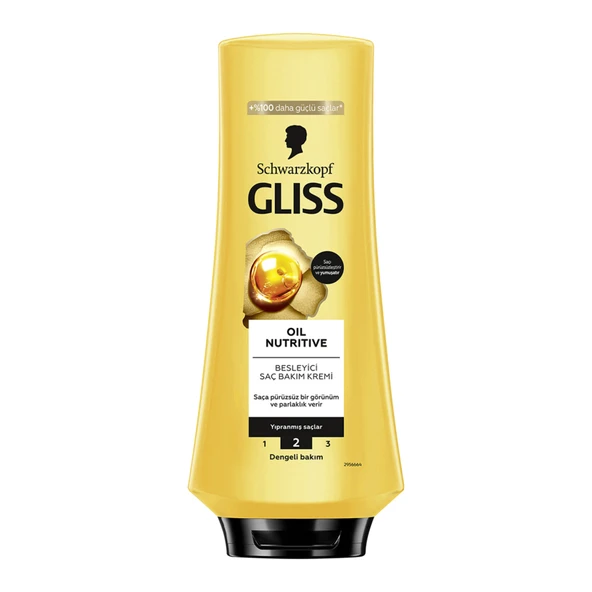 Gliss Oil Nutritive Saç Kremi 360 Ml (7'li Paket) ürün görseli 1