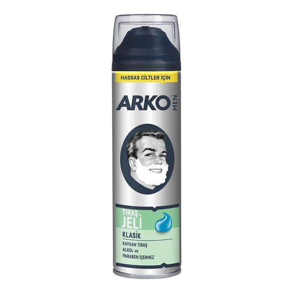 Arko Men Klasik Tıraş Jeli 200 Ml (8'li Paket) ürün görseli 1
