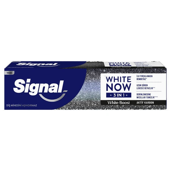 Signal White Now 3In1 White Boost Diş Macunu 75 Ml (8'li Paket) ürün görseli 1