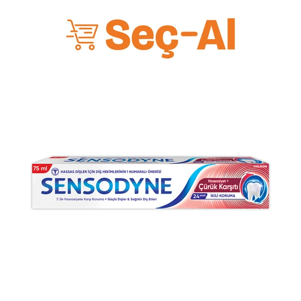 Sensodyne Hassasiyet Çürük Karşıtı Diş Macun 75 Ml (5'li Paket) ürün görseli 1