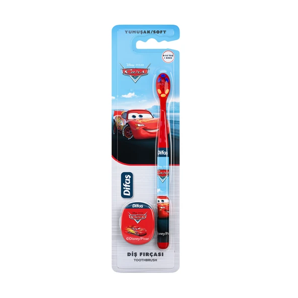 Difaş Cars Diş Fırçası 8-14 Yaş (7'li Paket) ürün görseli 1