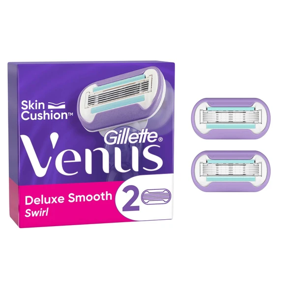 Gillette Venus Extra Smooth Swirl 2 Adet Yedek Başlık (5'li Paket) ürün görseli 1