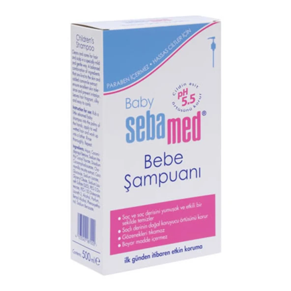 Sebamed Bebek Şampuanı 500 Ml (7'li Paket) ürün görseli 1
