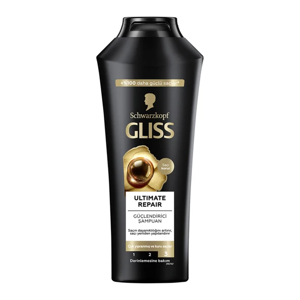 Gliss Ultımate Repair Şampuan 400 Ml (4'li Paket) ürün görseli 1