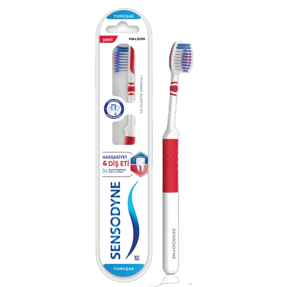 Sensodyne Hassasiyet ve Diş Eti Beyaz Diş Fırçası (3'li Paket) ürün görseli 1