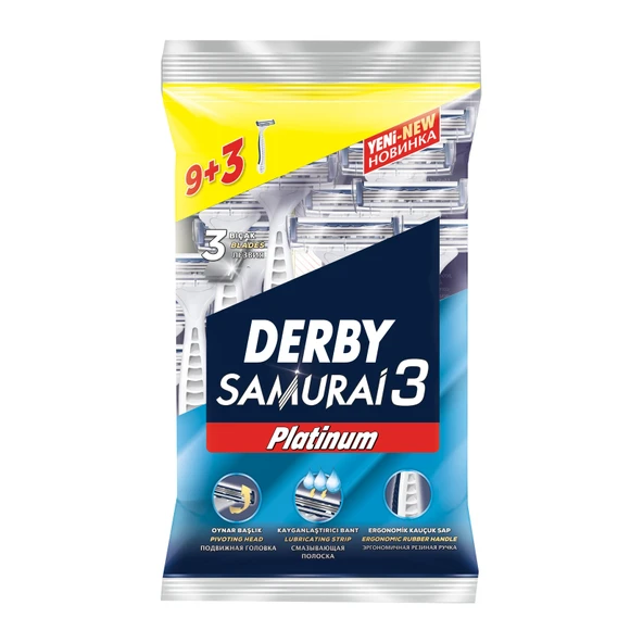 Derby Samurai 3 Platinum 9+3 Poşet (8'li Paket) ürün görseli 1