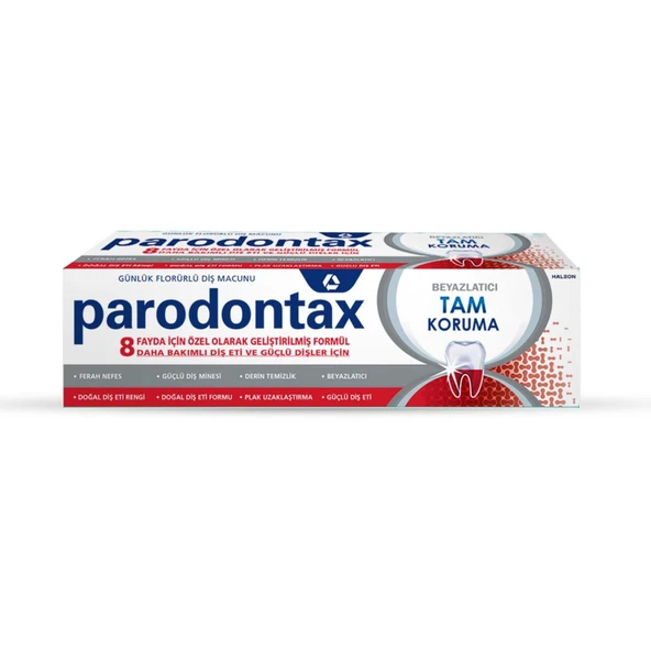 Parodontax Tam Koruma Beyazlatıcı Diş Macunu 75 Ml (4'li Paket) ürün görseli 1