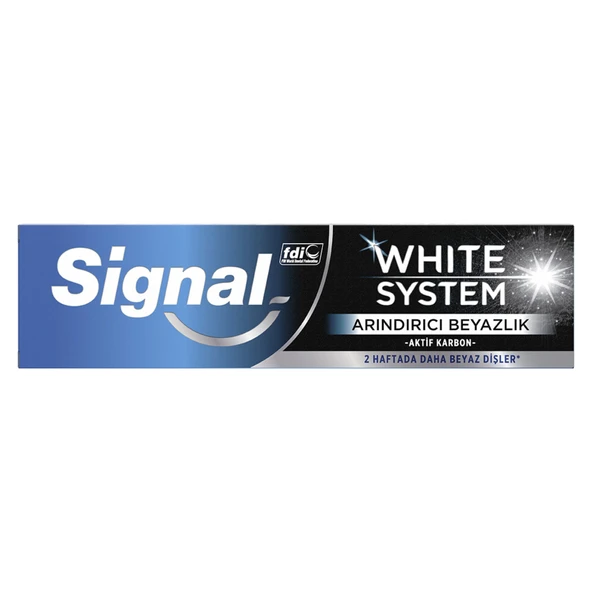 Sıgnal Whıte System Arındırıcı Beyazlık Diş Macunu 75Ml (8'li Paket) ürün görseli 1