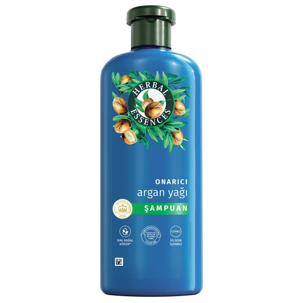 Herbal Essences Onarıcı Argan Yağı Şampuan 350 Ml (5'li Paket) ürün görseli 1