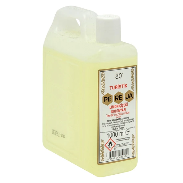 Pereja Limon Çiçeği Kolonyası Bidon 1 L (6'li Paket) ürün görseli 1