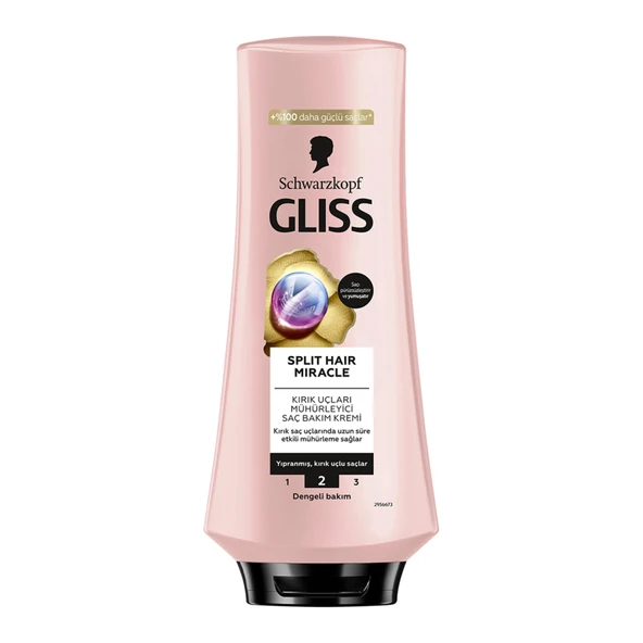 Gliss Split Hair Mıracle Saç Kremi 360 Ml (8'li Paket) ürün görseli 1