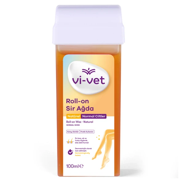 Vi-Vet Kartuş Sir Ağda Naturel 100 Ml (5'li Paket) ürün görseli 1