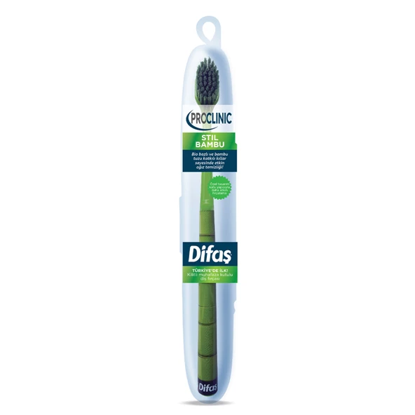 Difaş Proclınıc Stıl Bamboo Diş Fırçası (5'li Paket) ürün görseli 1