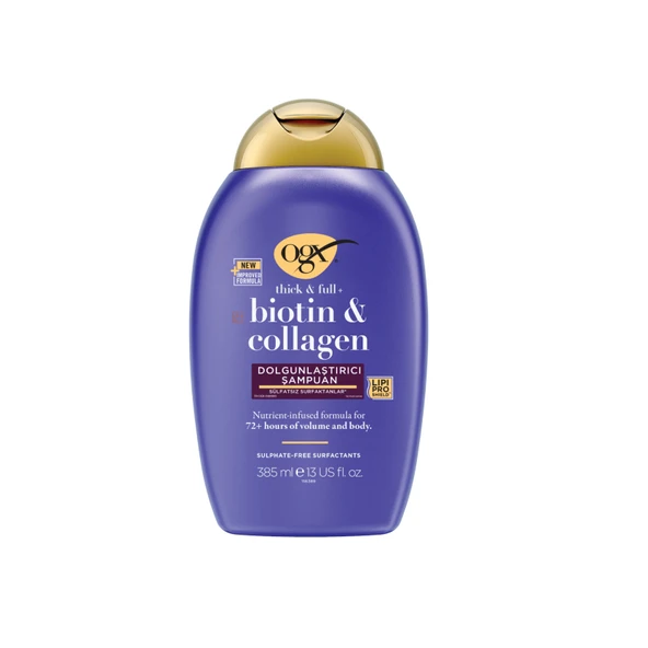 Ogx Biotin & Collagen Şampuan 385 Ml (5'li Paket) ürün görseli 1
