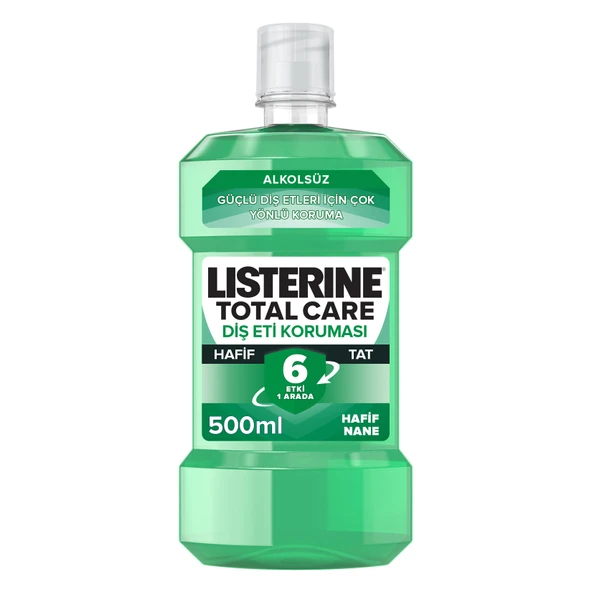 Lısterıne Diş Ve Diş Eti Koruması Hafif Tat 500 Ml (5'li Paket) ürün görseli 1