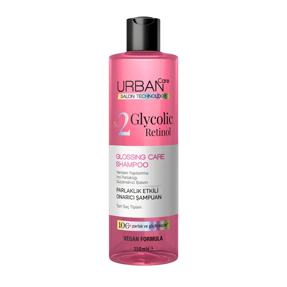 Urban Care No.2 Glycolic Retinol Saç Bakım Şampuanı 350 Ml (3'li Paket) ürün görseli 1