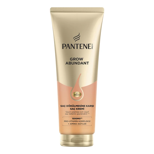 Pantene Grow Abundant Dökülme Karşıtı Saç Kremi 250 Ml (5'li Paket) ürün görseli 1