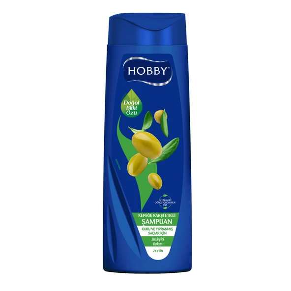 Hobby Zeytin Özlü Kepeğe Karşı Etkili Şampuan 500 Ml (5'li Paket) ürün görseli 1