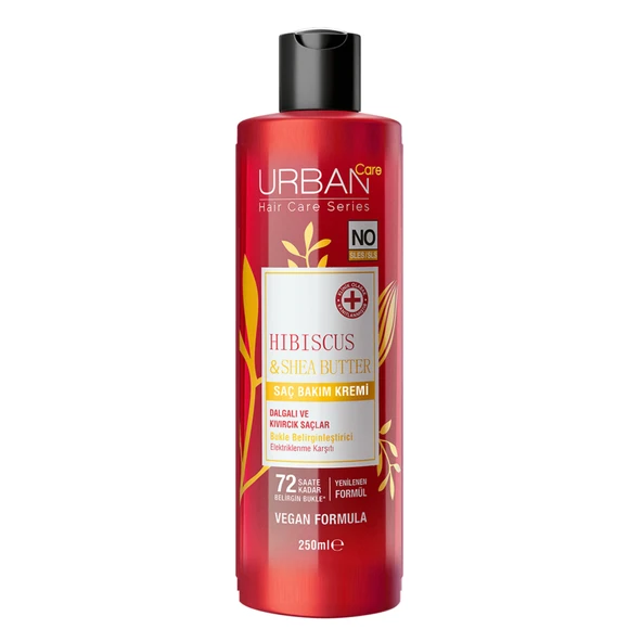Urban Care Hibiscus & Shea Butter Saç Bakım Kremi 250 Ml (2'li Paket) ürün görseli 1