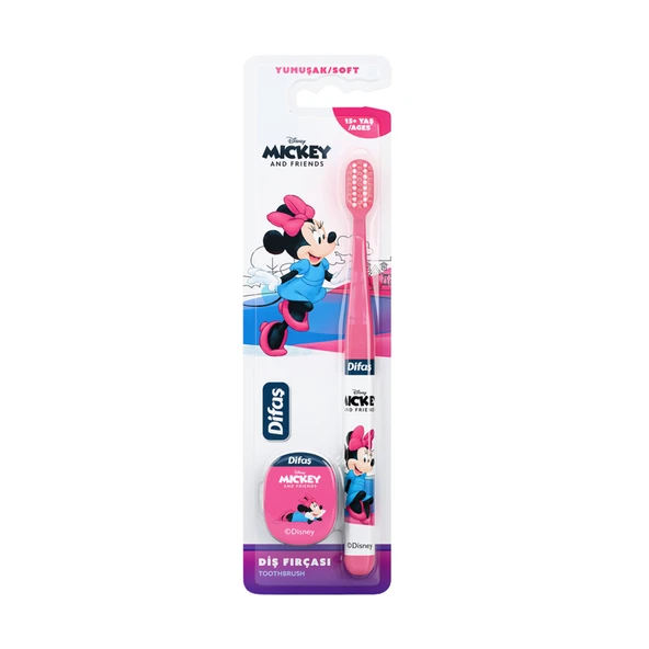 Difaş Minnie Mouse Diş Fırçası 15+ Yaş (5'li Paket) ürün görseli 1